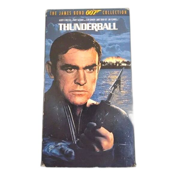 Thunderball The James Bond 007 Collection VHS Tape - Picture 1 of 10